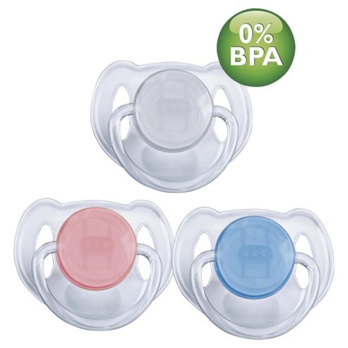 Image of Avent Soother Translucent 6-18m