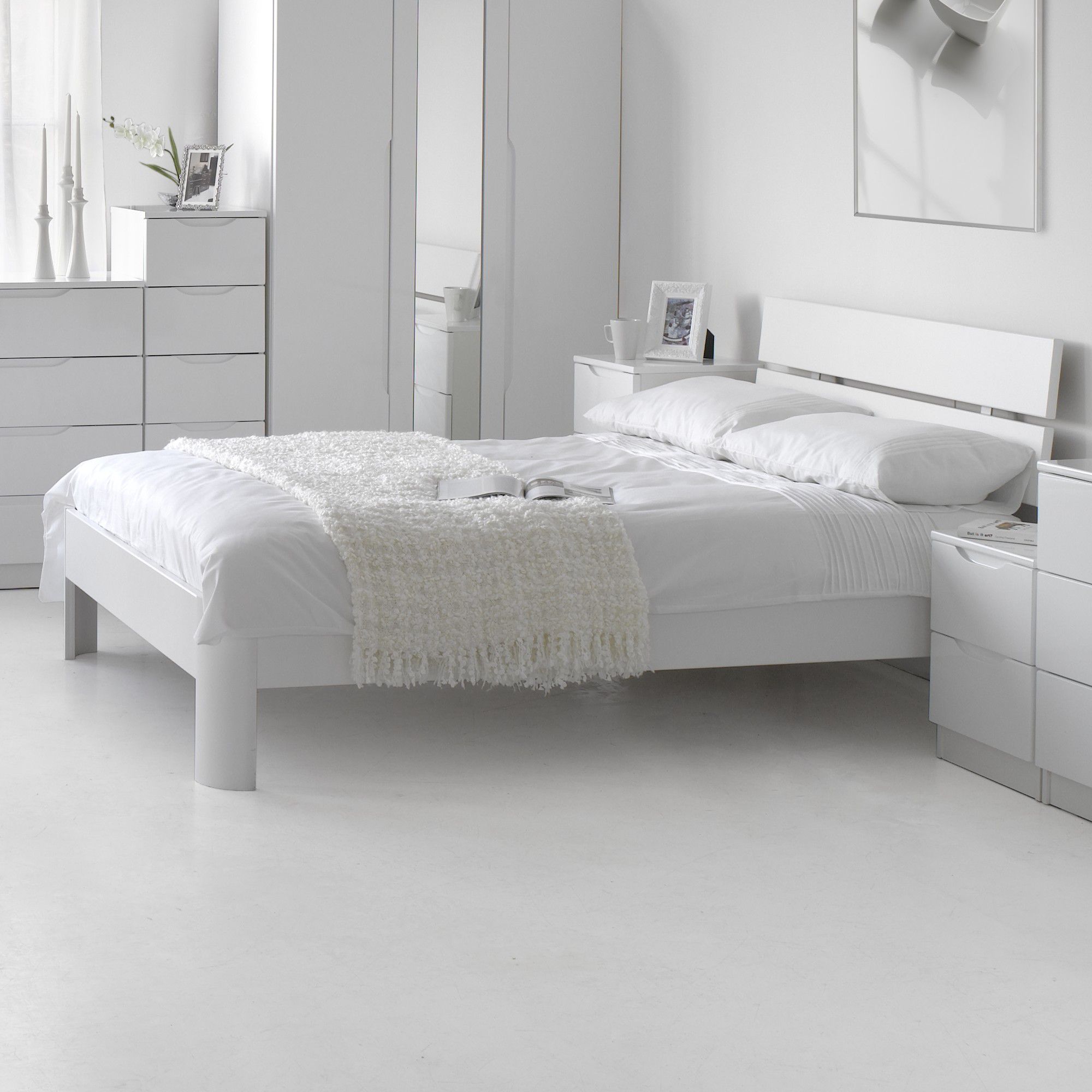 Alto Furniture Visualise Alpine Bed Frame - King at Tesco Direct