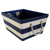 Tesco Nautical Stripe Storage Basket