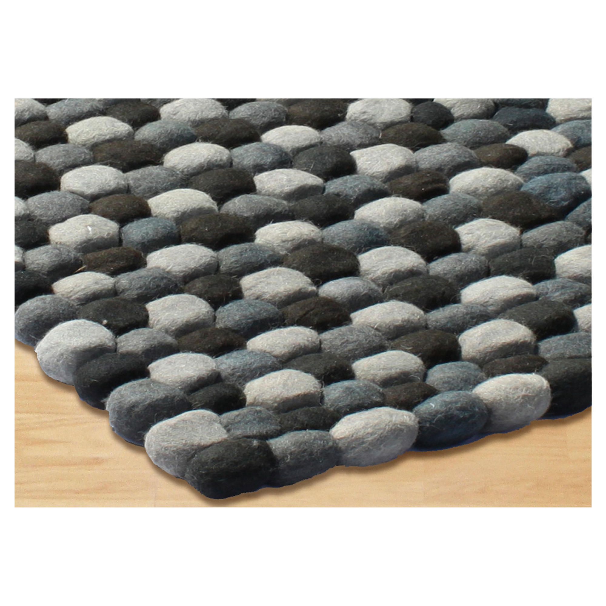 The Ultimate Rug co. Rocks Rug Grey120x170cm at Tesco Direct
