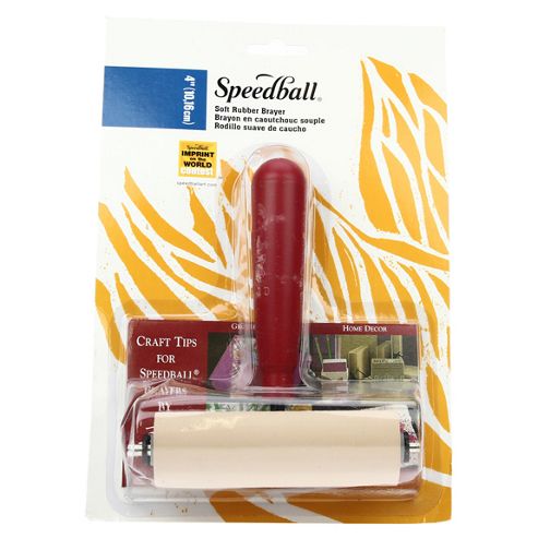 Image of Deluxe Soft Rubber Brayer - 4"