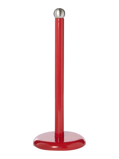 Image of Linea Brights Red Kitchen Roll Holder In Red