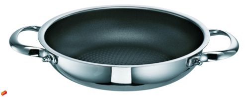 Image of Schulte Ufer Romana I Nonstick Stainless Steel Xx Strong Serving Pan - 26cm