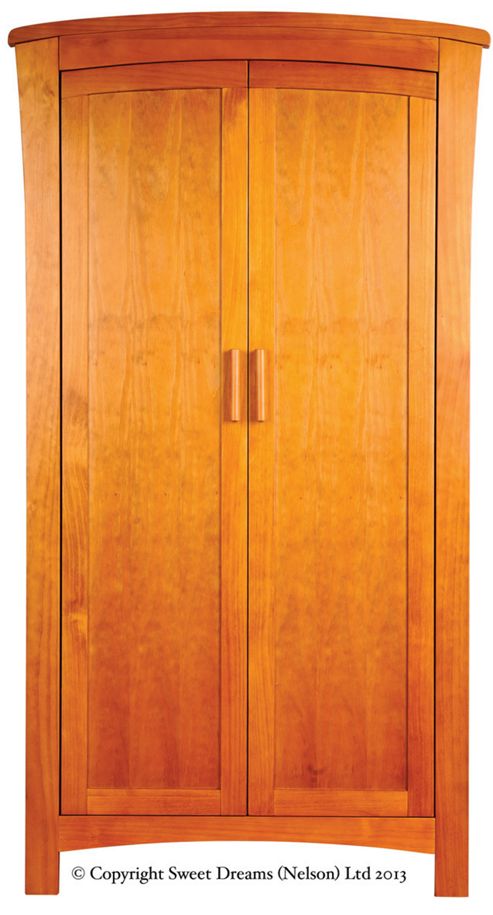 Image of All Home Felix 2 Door Wardrobe - Antique