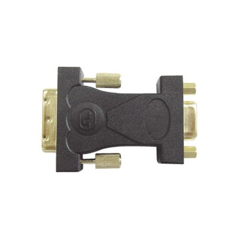 Image of Dvi Male To 15pin Vga Female Monitor Adaptor Connector