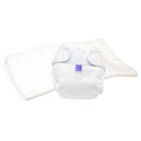 Image of Bambino Mio Miosoft Two-piece Reusable Trial Pack - Size 2 (white)