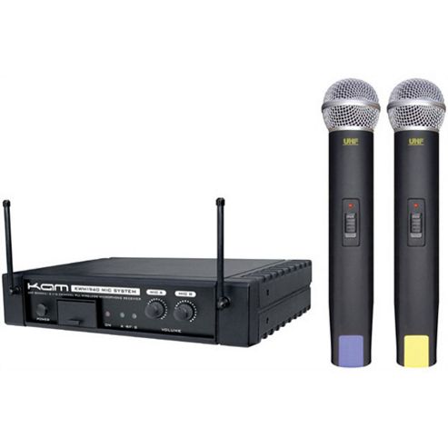 Image of Kam Kwm1940 Dual Uhf Wireless Mic System