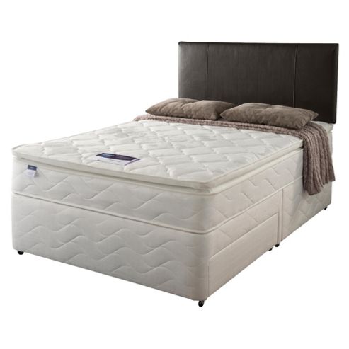 Image of Silentnight Miracoil Pillowtop Fiji non Storage Divan Set - King (5ft)