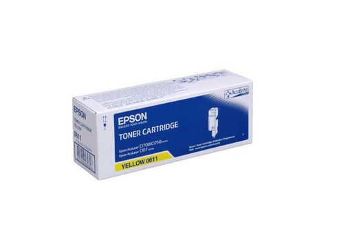 Image of Epson High Capacity Yellow Toner Cartridge For Aculaser C1700