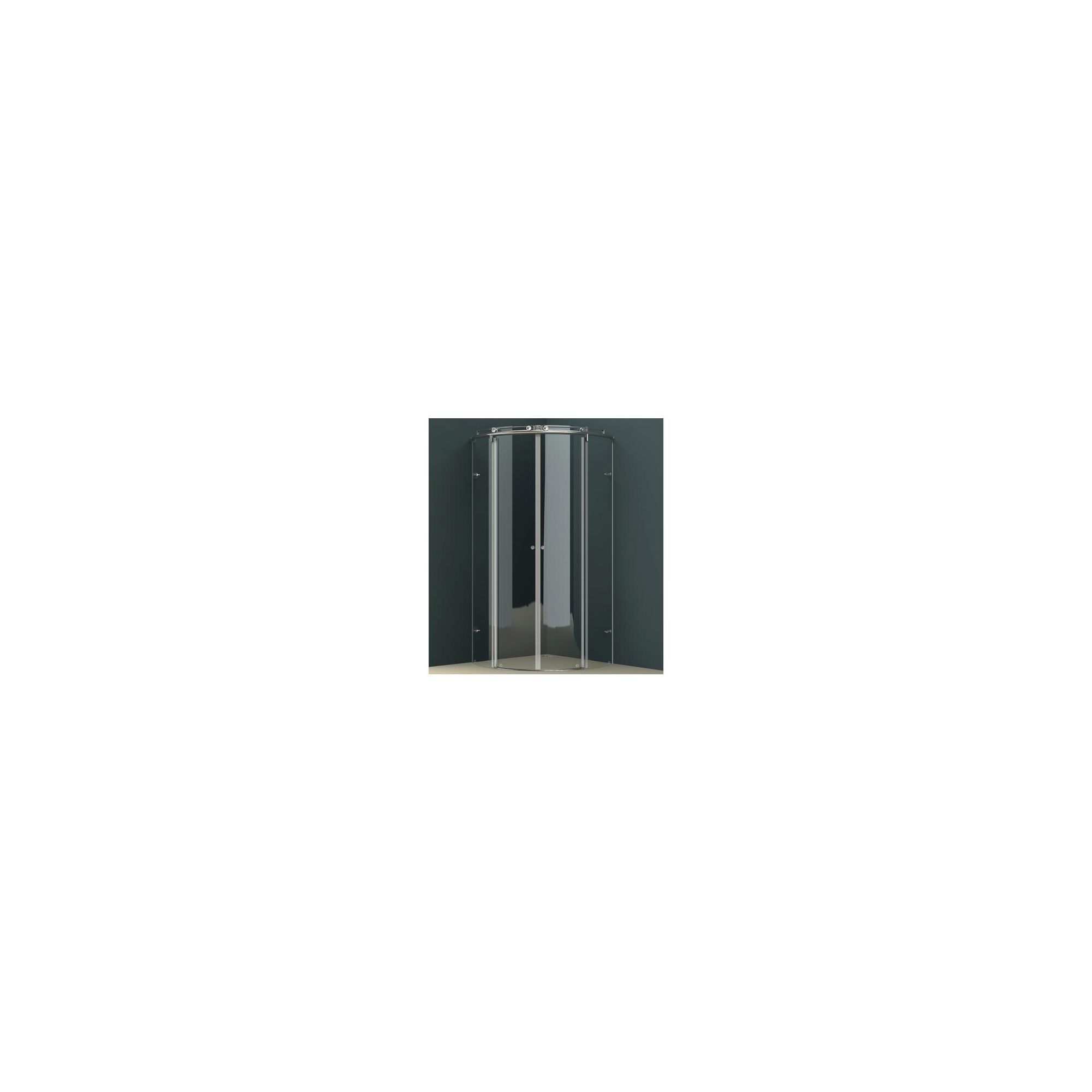 Vessini K Series Quadrant Wet Room Shower Door, 1000mm x 1000mm, excluding Tray, 10mm Glass at Tesco Direct