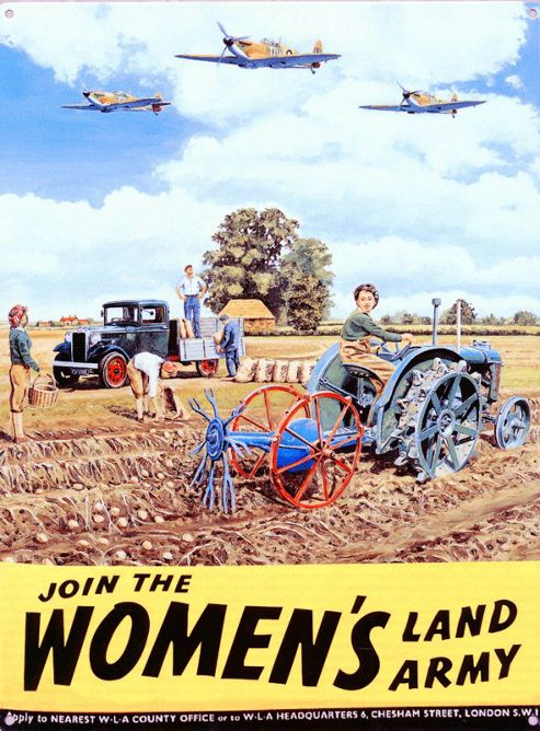 Image of Join The Land Army Tin Sign