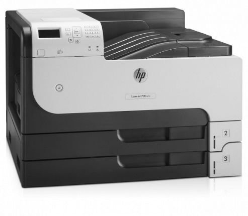 Image of Hp Laserjet Enterprise 700 M712dn (a3) Mono Laser Networked Printer 512mb 5.08cm 4-line Lcd 41ppm 100,000 (mdc)