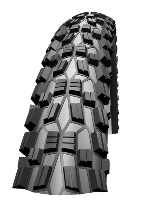 Image of Schwalbe Wicked Will Downhill Trailstar Rigid Tyre In Black - 26 X 2.35