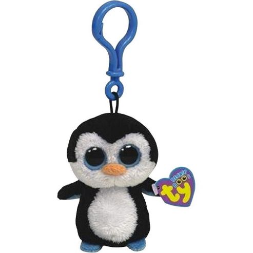 Image of Ty Beanie Boo Boos 3" Key Clip - Waddles The Penguin