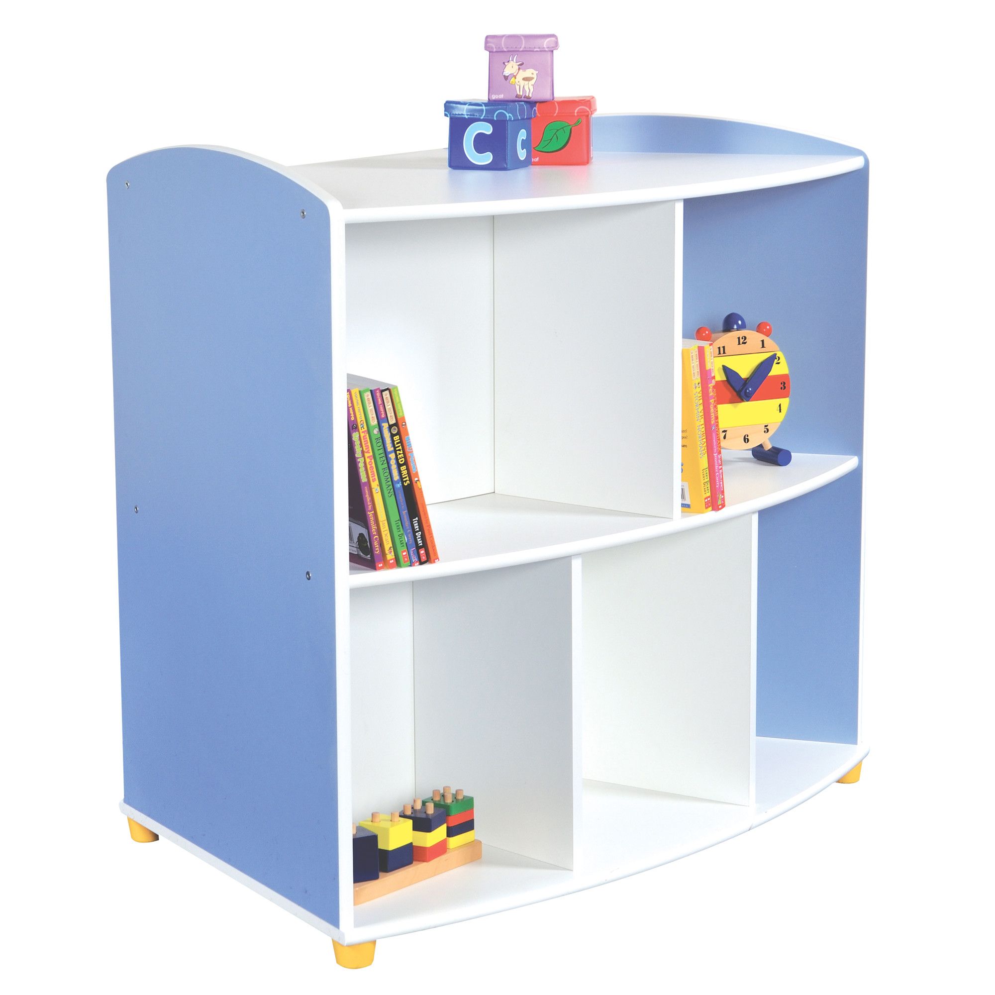 Liberty House Toys Elite Double Sided Curved Unit with 2 Shelves at Tesco Direct