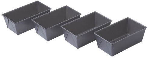 Image of Chicago Metallic Set Of 4 Mini Loaf Tins