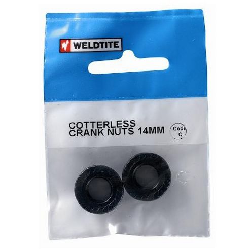 Image of Bike Bits Cotterless Crank Nuts 14mm (2)