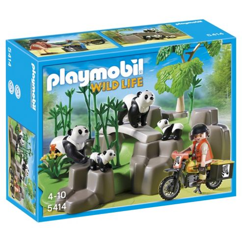 Image of Playmobil Pandas In Forest