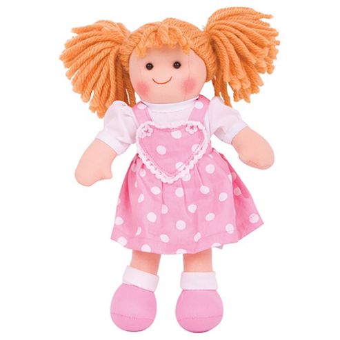 Image of Bigjigs Toys 28cm Doll Bjd020 Ruby