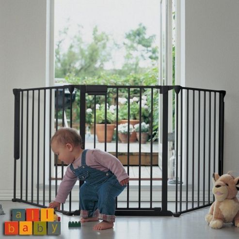 Image of Babydan Configure Gate Black