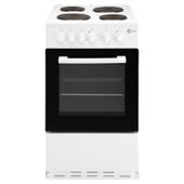 Flavel Beko FSBE50 50cm single oven electric cooker in white