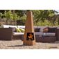 LA HACIENDA OXIDISED HEAVY GAUGE STEEL CHIMINEA