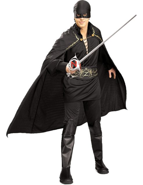 Image of Adult Standard Zorro Costume