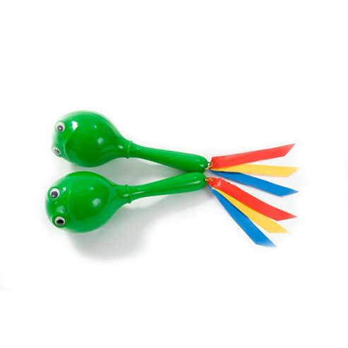 Image of Percussion Plus Pp1006 Bambina Green Frog Maracas