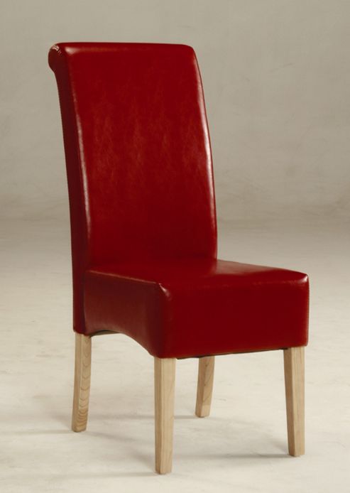 Image of Home Zone Rok Chair (set Of 2) - Red