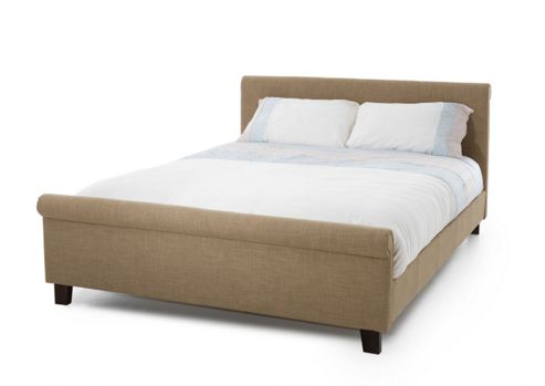Image of Hazel Bed Frame - Wholemeal - Double (4ft 6')