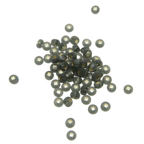 Image of Czech Seed Bead 6/0 S/l Grey Matt