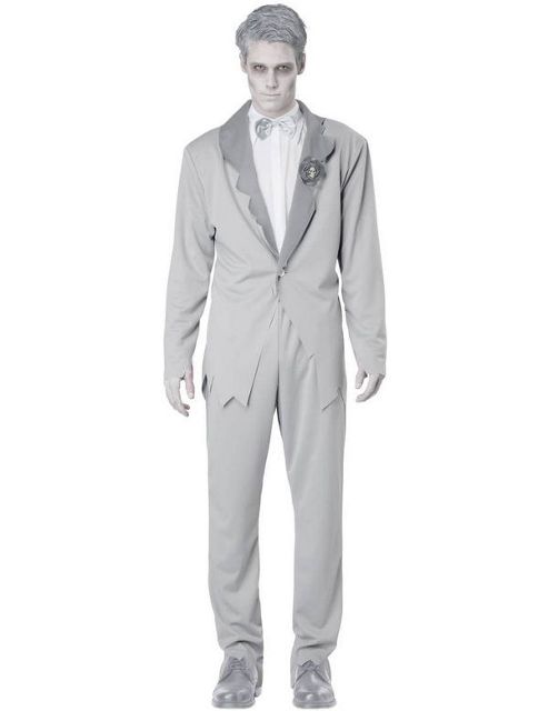 Image of Ghost Groom Costume Small