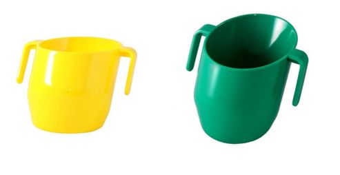 Image of Doidy Cup Bundle - Green And Yellow - 2 Items
