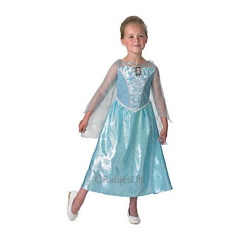 Image of Musical And Light Up Elsa - Child Costume 5-6 Years