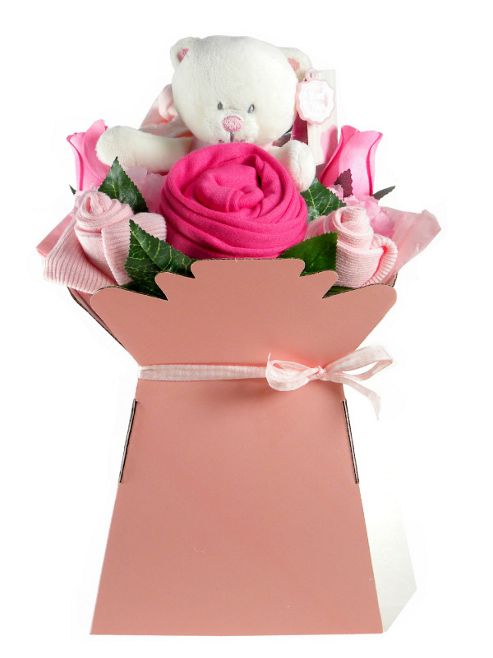 Image of Baby Girl Clothes Flower Box