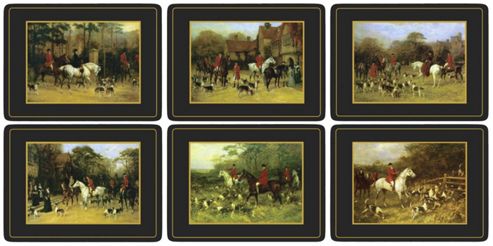 Image of Pimpernel Tally Ho Placemats Set Of 6