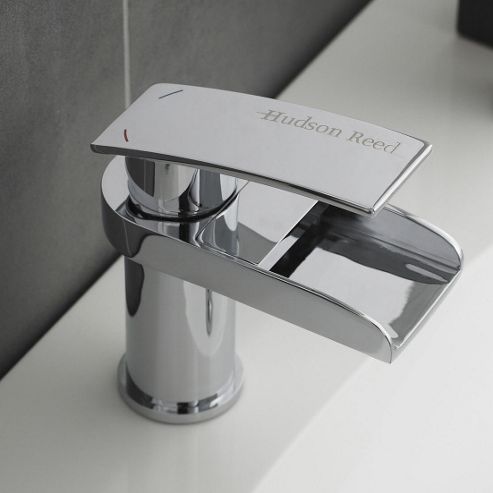 Image of Hudson Reed Rhyme Mono Basin Mixer Without Waste In Chrome