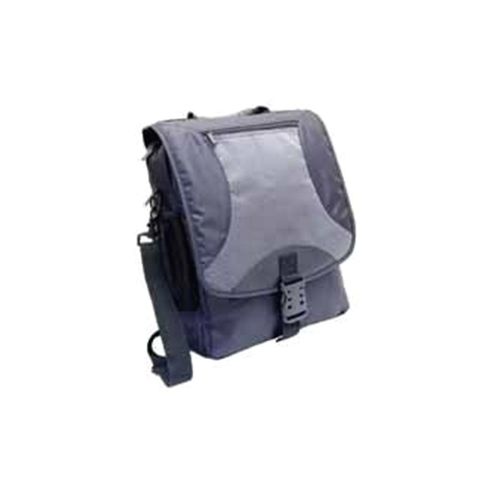 Image of Monolith Multifunctional Nylon Laptop Backpack Black And Grey 2399