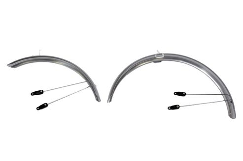 Image of Viking Chrome 20" Mudguards For Folding Bikes