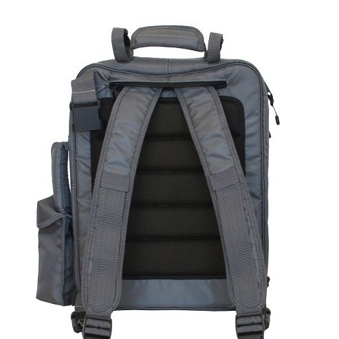 Image of Diaper Dude Convertible Messenger Bag Grey/black