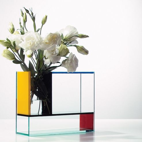Image of Po Glass Multi Position Mondri Vase