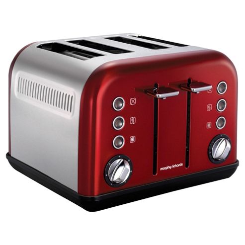 Image of Morphy Richards Red Toaster New