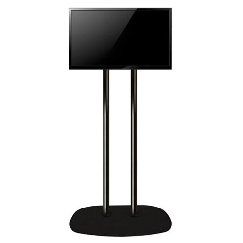 Image of B-tech 2m Twin Pole Floor Stand For Up To 65 Inch