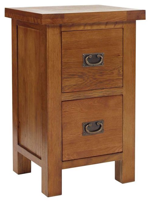 Image of Ametis Brooklyn Blbs5 Rustic Oak Bedside Table