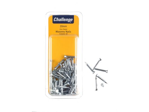 Image of Shaw Challenge Masonry Nails 25mm Clam