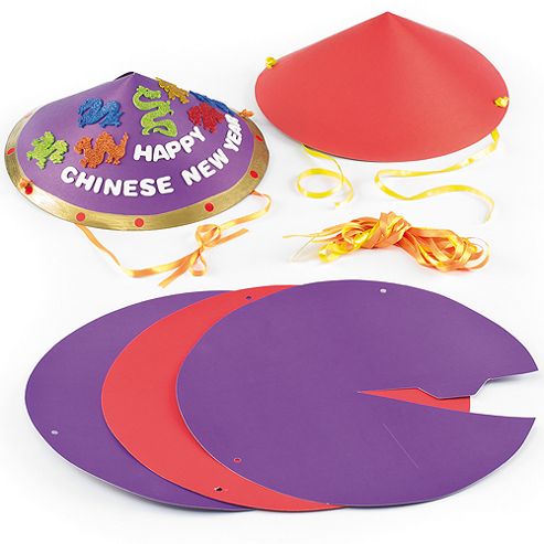 Image of Chinese Hat Kits For Children Personalise (6 Pcs)
