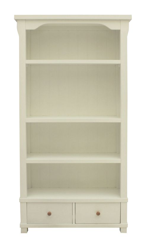 Image of Baumhaus Hampton Large Bookcase With Two Drawers