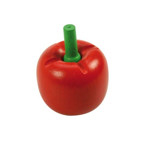 Image of Bigjigs Toys Bjf125 Wooden Play Food Pepper (pack Of 2)