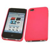 iTalkonline Mesh Hard Case for Apple iPhone 4 - Pink