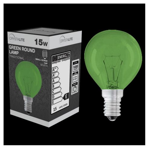 Image of 15w - Crystalite - Round - Ses - Green - 1 Pk Box